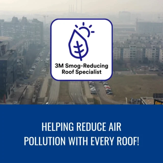 🌬 3M Smog-Reducing Roof Specialist – Roofing That Cleans the Air 🌬
Yes, your roof can fight air pollution.
We’re proud to install shingles that feature 3M’s smog-reducing technology—designed to help remove airborne pollutants with every roof. 🌤

That’s next-level roofing. That’s Reid’s.

✅ Cleaner air
✅ Healthier communities
✅ A smarter way to roof

📲 Call: 780.460.5866
🔗 Link in bio!

#3MSmogReducingSpecialist #CleanAirRoofing #SustainableSolutions #AlbertaRoofing #ReidsRoofingAndInsulation #InnovationAndExpertise #GreenRoofing